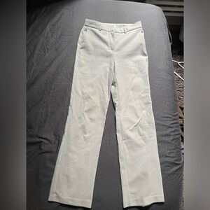 Nicole Miller Light Gray Wide-Leg Pants